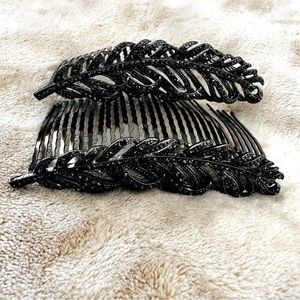 Hair Comb with Rhinestones